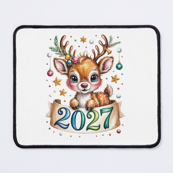 Item preview, Reindeer New Year 2027   designed and sold by jkrphoto.
