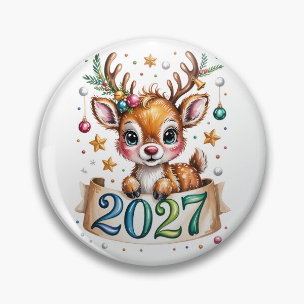 Item preview, Reindeer New Year 2027   designed and sold by jkrphoto.