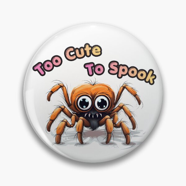 Item preview, Too Cute To Spook - Adorable Spider Halloween Design designed and sold by TherezaDesign.