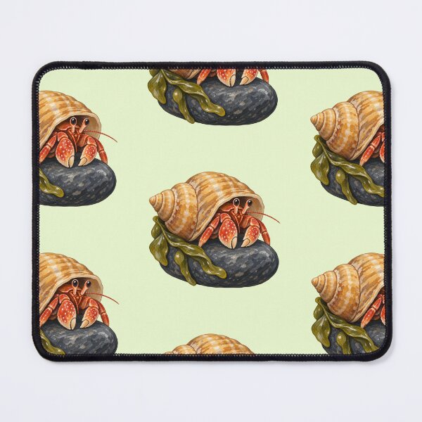 Item preview, Hermit Crab on a Seaweed Pebble designed and sold by Triple-NTH.