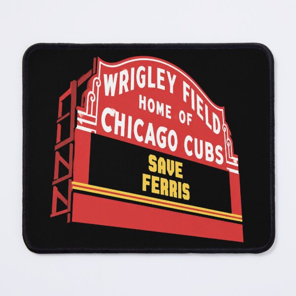 Item preview, Save Ferris Wrigley Field Retro Sign Chicago Cubs designed and sold by BostickirisArts.