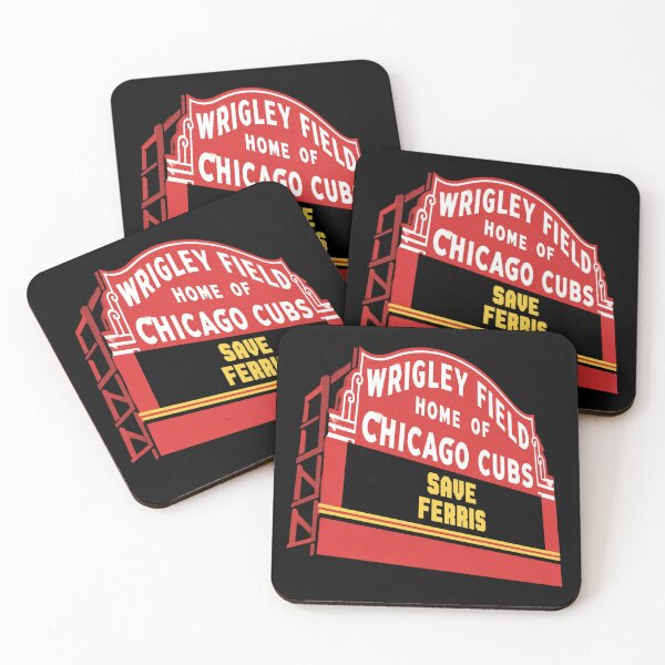 Item preview, Save Ferris Wrigley Field Retro Sign Chicago Cubs designed and sold by BostickirisArts.