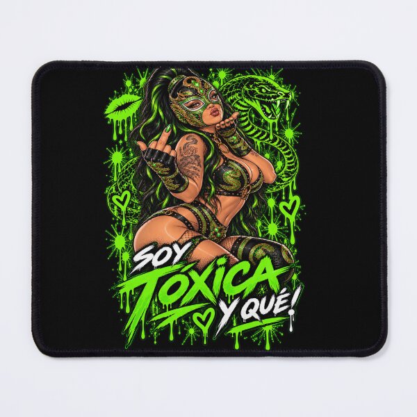 Item preview, Soy toxica designed and sold by MasRudosMasks.