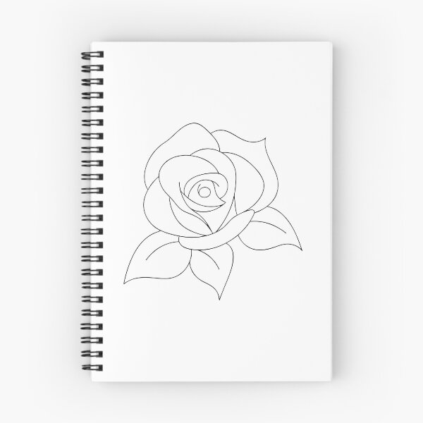 Item preview, Rosa Detallada 1 Line Art Regalo designed and sold by OneLine Studio.