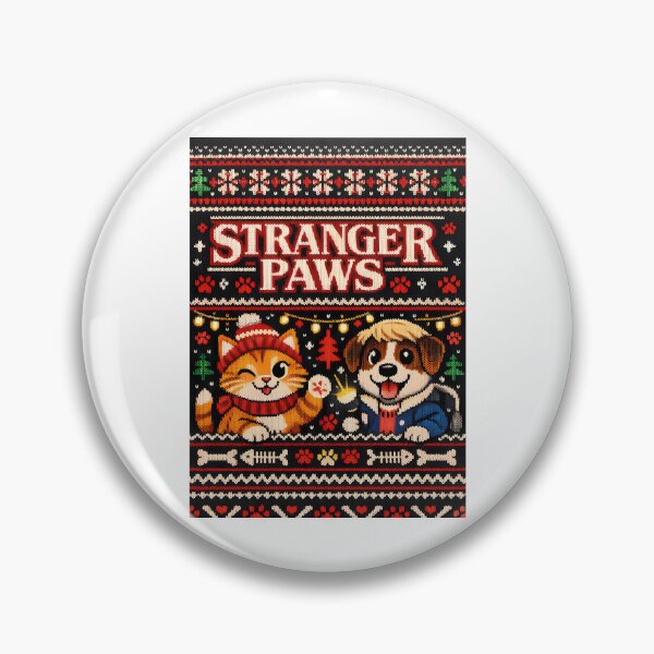Item preview, Stranger Paws A Funny Meme In A Knitted Look designed and sold by HighKeyTeezp.