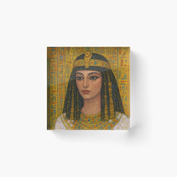 Item preview, Cleopatra Painting – Ancient Egypt Queen Art designed and sold by GalleryKauffeld.