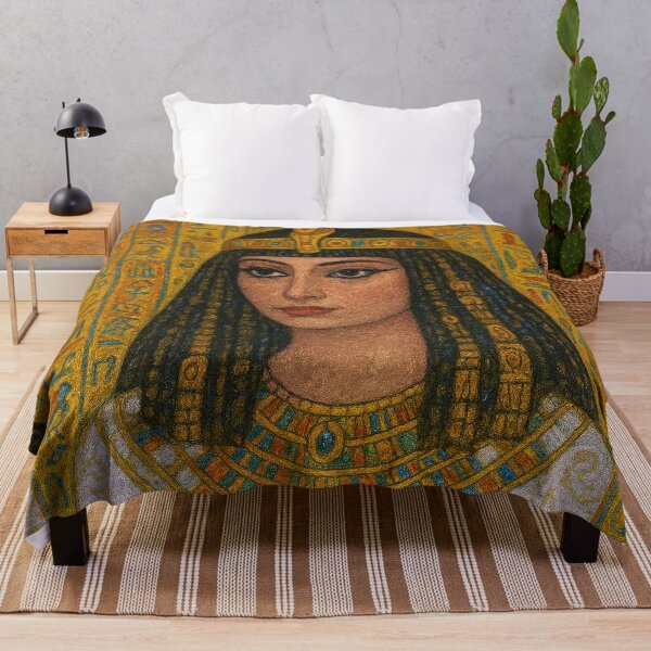 Item preview, Cleopatra Painting – Ancient Egypt Queen Art designed and sold by GalleryKauffeld.