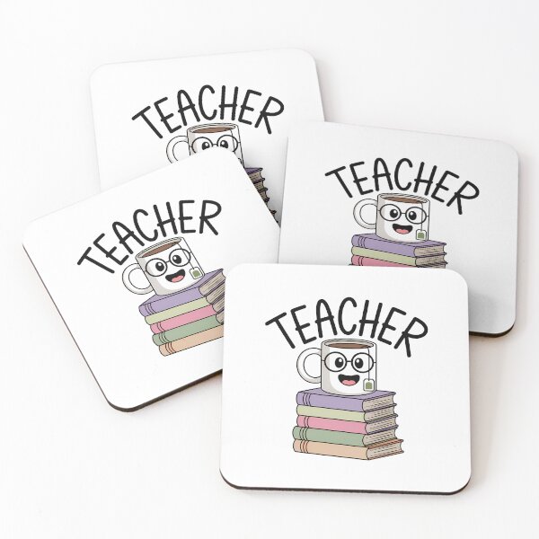 Artikelvorschau, Teacher Tea and Books entworfen und verkauft von KD Merch.