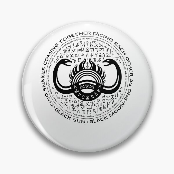 Item preview, Entwined Serpents Circular Emblem designed and sold by ZakHolland.