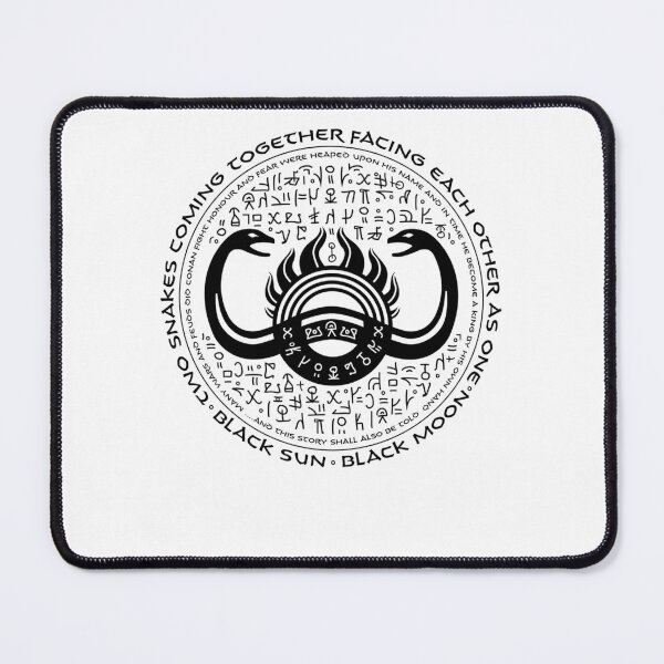 Item preview, Entwined Serpents Circular Emblem designed and sold by ZakHolland.