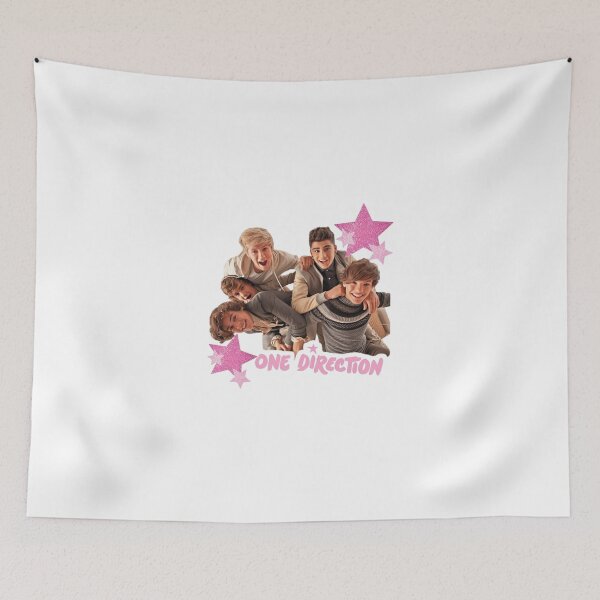 Item preview, One Direction Vintage Boyband Photo Pink Stars designed and sold by Worldofrat.