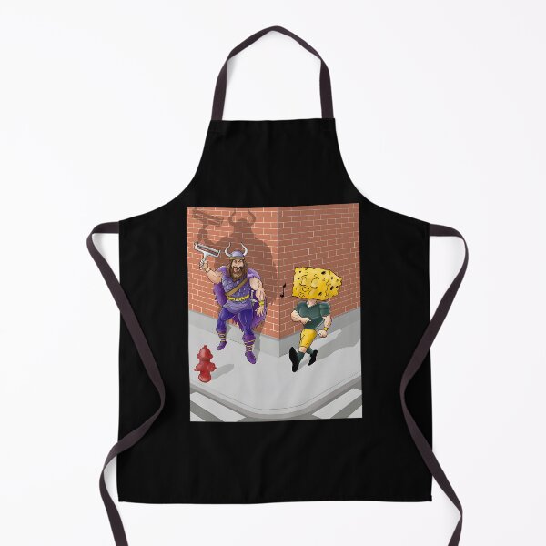 Item preview, Minnesota Vikings Fans - Kings of the North vs Cheesy Opponent Meme designed and sold by noahbrad.