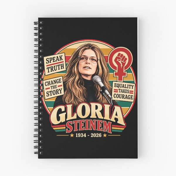 Item preview, Gloria Steinem Speak Truth Change The Story Equality Takes Courage Tribute designed and sold by SonnyGilmore.