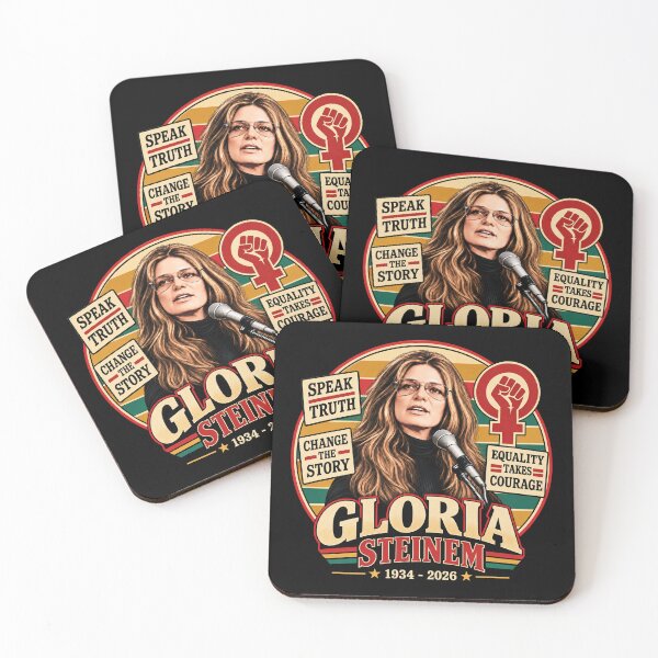 Item preview, Gloria Steinem Speak Truth Change The Story Equality Takes Courage Tribute designed and sold by SonnyGilmore.