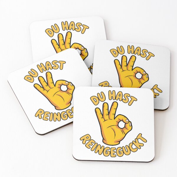 Item preview, Du hast reingeguckt — Lustiges Circle Game Design designed and sold by LoFizzy.