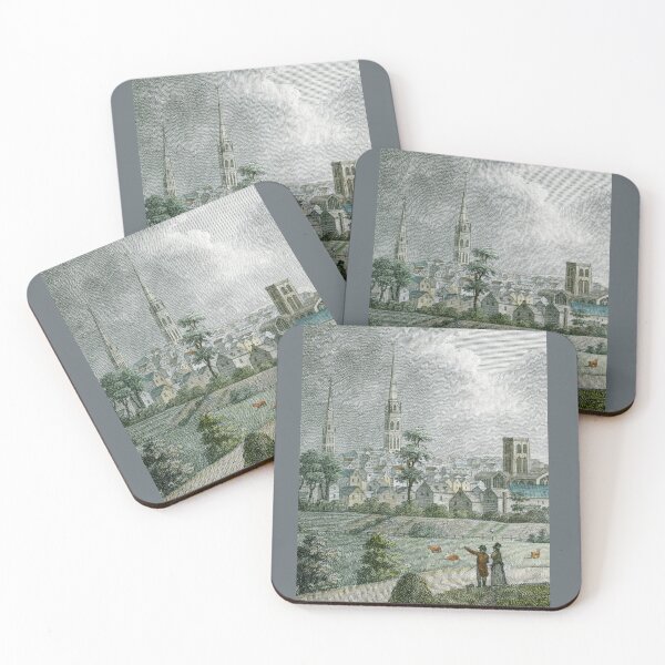 Item preview, Spire of Coventry Cathedral rises above the city designed and sold by TerryKerrImages.