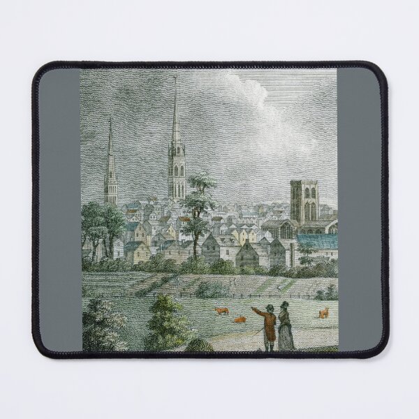 Item preview, Spire of Coventry Cathedral rises above the city designed and sold by TerryKerrImages.