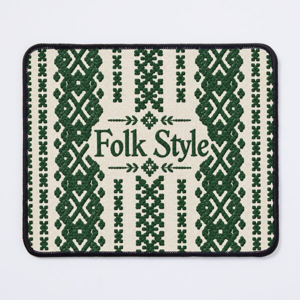 Item preview, Forest Green Folk Style designed and sold by DansCreations42.