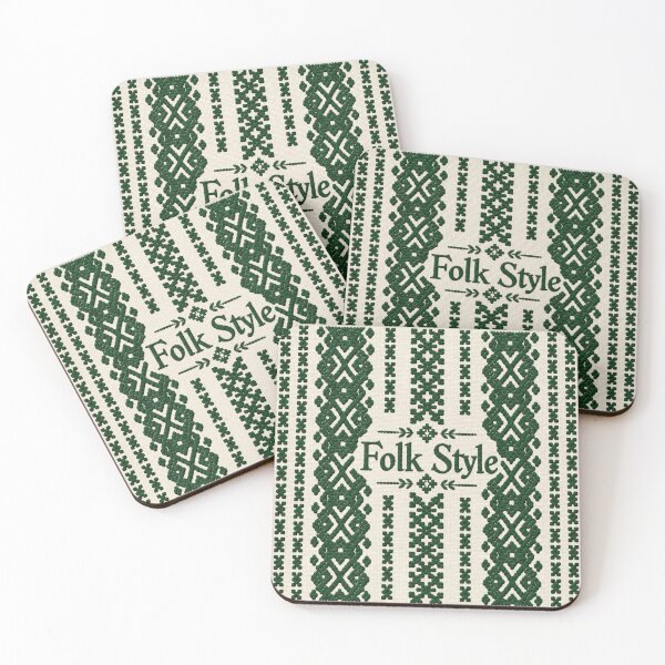 Item preview, Forest Green Folk Style designed and sold by DansCreations42.