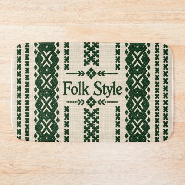 Item preview, Forest Green Folk Style designed and sold by DansCreations42.