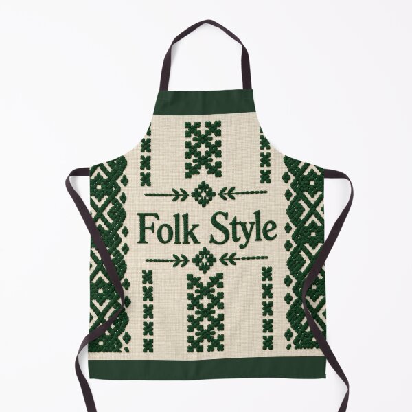 Item preview, Forest Green Folk Style designed and sold by DansCreations42.