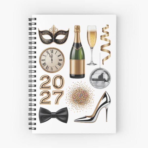 Item preview, New Year 2027 Party Set   designed and sold by jkrphoto.