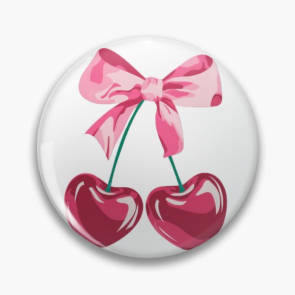 Item preview, Sweet Cherry Hearts Cute Bow Love Romance designed and sold by Polaris Bear.