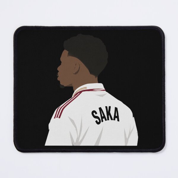 Item preview, B Saka Jersey Classic Arsenal Illustration designed and sold by CampfieldliArts.