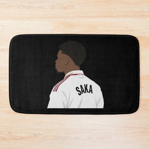 Item preview, B Saka Jersey Classic Arsenal Illustration designed and sold by CampfieldliArts.