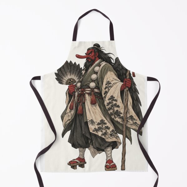 Item preview, Tengu Warrior – Japanese Folklore Yokai Illustration designed and sold by onubi.