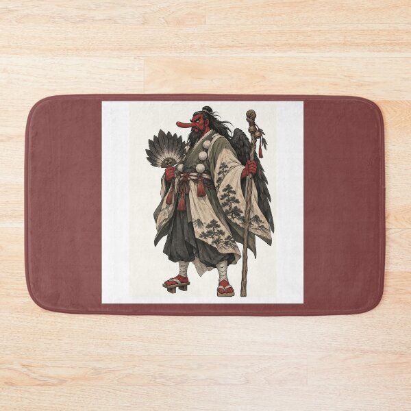 Item preview, Tengu Warrior – Japanese Folklore Yokai Illustration designed and sold by onubi.