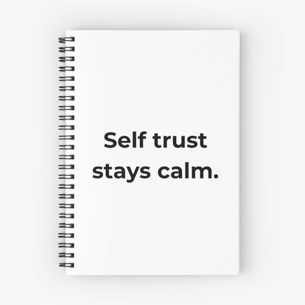 Item preview, Self trust stays calm. designed and sold by MPSTUDIOPL.
