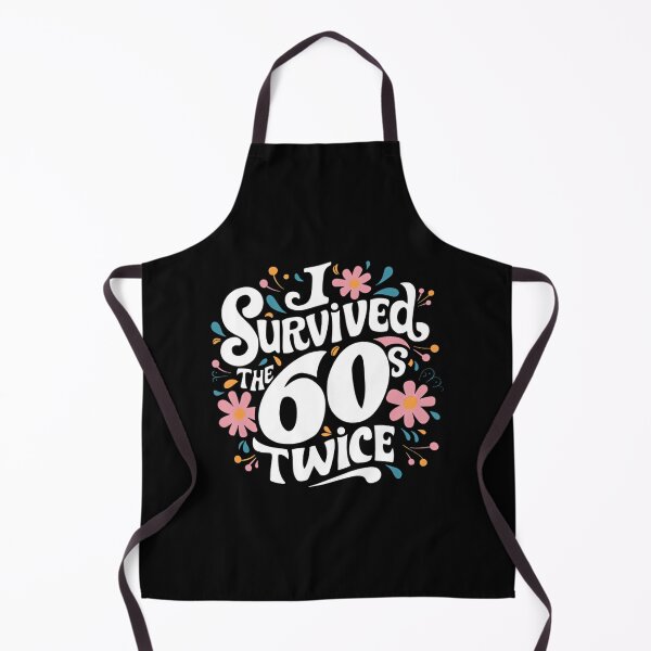 Item preview, I Survived The Sixties Twice Funny Retro Vintage Humor Design designed and sold by Rex-6369.