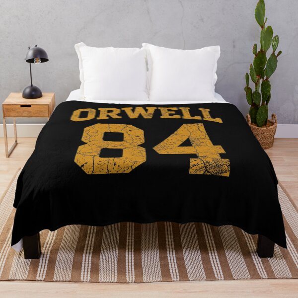 Item preview, Orwell 84 Classic Literature Vintage Retro Typography Design designed and sold by CaChimShop.