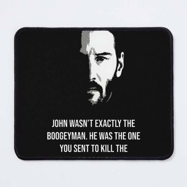 Item preview, Inspirational John Wick Quotes Design for Fans of Action and Determination designed and sold by Alex Burns.