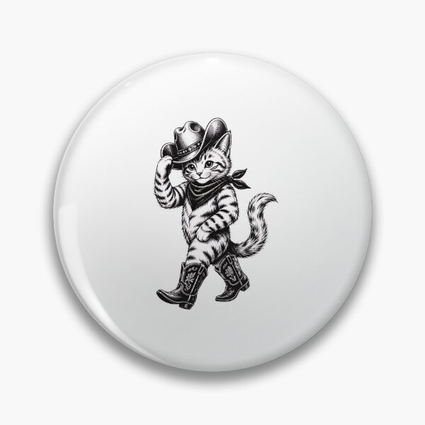 Item preview, Cute Cowboy Kitten Western Illustration designed and sold by SoyLamderma.