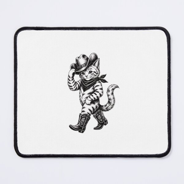 Item preview, Cute Cowboy Kitten Western Illustration designed and sold by SoyLamderma.