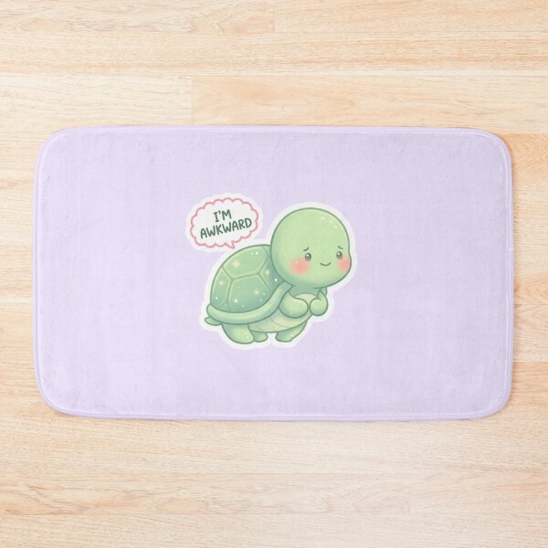 Item preview, Awkward Turtle Kawaii Sticker designed and sold by Cerys-GS.