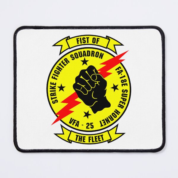 Item preview, Fighter Squadron Fist Lightning Crest designed and sold by ZakHolland.