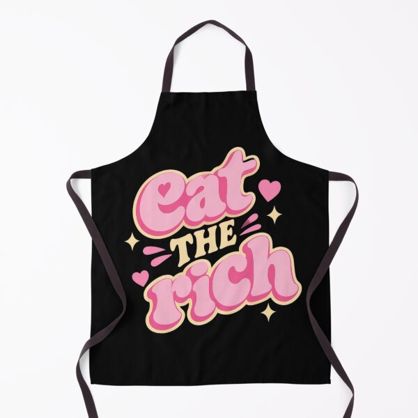 Item preview, Eat The Rich Retro Pink designed and sold by BostickirisArts.