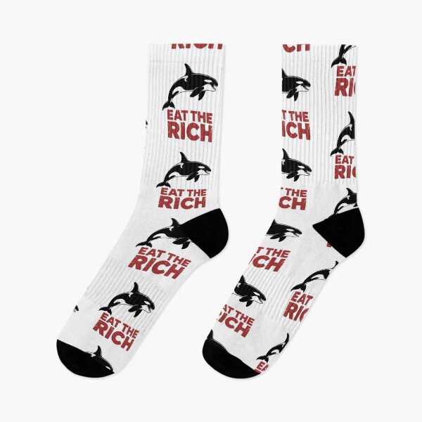 Item preview, Eat The Rich — Orca Meme Political Design designed and sold by LoFizzy.