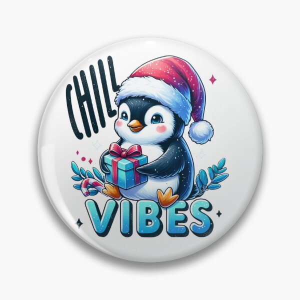 Item preview, Chill Vibes Christmas Penguin Holiday Celebration designed and sold by Polaris Bear.