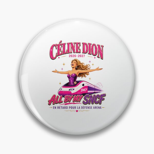 Item preview, Céline Dion La Défense Arena 2026 2027 – All By My SNCF designed and sold by henryjunmille.
