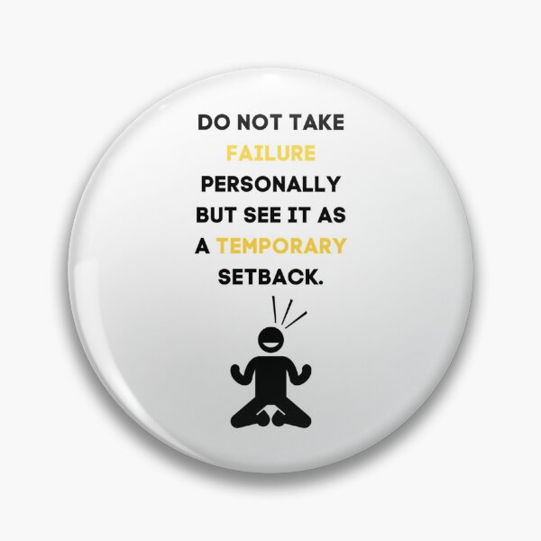 Item preview, Don'T Take Failure Personally - Fear Of Failure designed and sold by Lion-Minard.