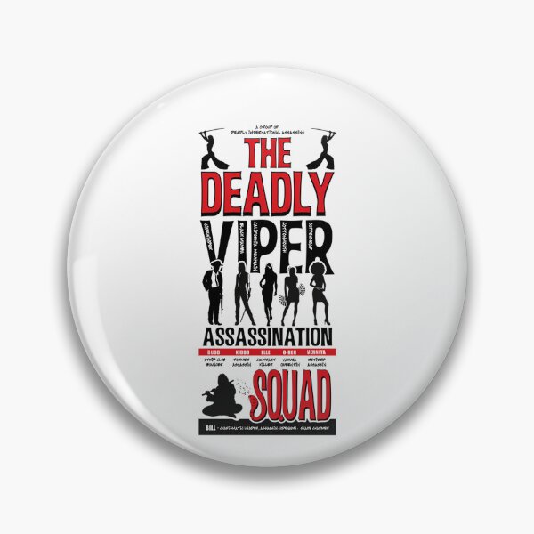 Item preview, The Deadly Viper Assassination Squad Snake Charmer Kill Bill designed and sold by LouiMiller.