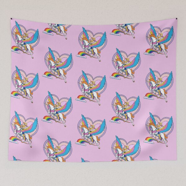 Item preview, He-Man and Bow Flying Swift Wind Rainbow Pride designed and sold by Bohepa.