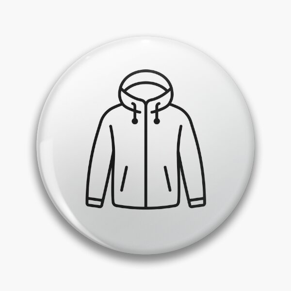 Item preview, Shell Jacket Line Icon designed and sold by VectorForge Studio.
