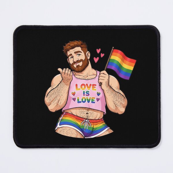 Item preview, Love Is Love | Gay Bear Rainbow Pride Design designed and sold by BrokenLabel.
