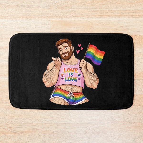 Item preview, Love Is Love | Gay Bear Rainbow Pride Design designed and sold by BrokenLabel.