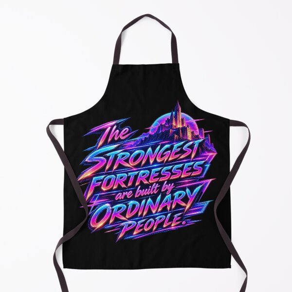 Item preview, The strongest fortresses are built by ordinary people.(Cyberpunk ver) designed and sold by MaxDreamsArt.
